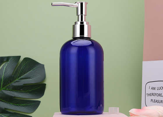 بطری پمپ شامپو پلاستیکی گرد SGS 300ml