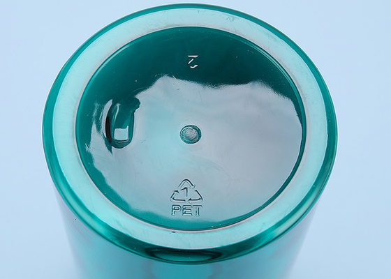 بطری های لوسیون PET بدون لاتکس آبی BPA با پمپ 81*185 میلی متر