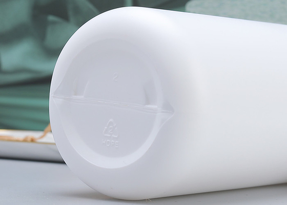 100٪ مواد خالص HDPE پمپ لوسیون سفید درجه مواد غذایی بطری