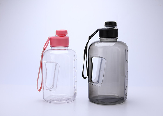 بطری آب پلاستیکی 2 لیتری Flip Top نشتی با دسته بدون BPA