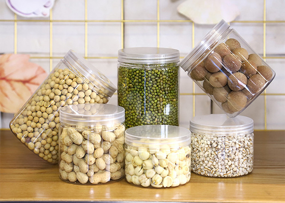 ظرف های شیشه ای پلاستیکی 30 میلی لیتر / ظرف های پلاستیکی مواد غذایی با پوشش