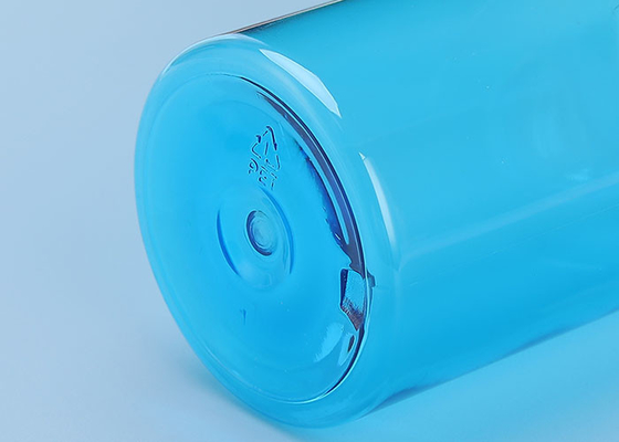 بطری گرد PET 200 میلی لیتری ضدعفونی کننده دست پلاستیکی SGS با پمپ لوسیون سفید