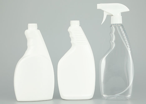 بطری اسپری ماشه سفید HDPE حمام آشپزخانه 500 میلی لیتر