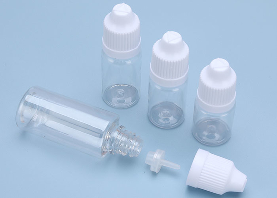 بطری های پلاستیکی روغن مایع ویپ PET E با درب قطره چکان 8 میلی لیتر