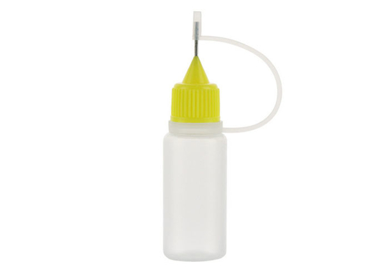 بطری درپوش سوزن روغن سیگار الکترونیکی 100٪ HDPE 3 میلی لیتر 5 میلی لیتر 10 میلی لیتر