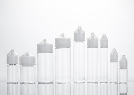بطری آبمیوه 30 میلی لیتر E بطری آبمیوه پلاستیکی حیوانات خانگی قطره کش صاف V3 ضد نشت