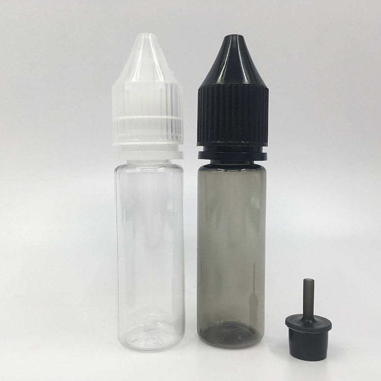 چاپ صفحه نمایش E بطری مایع ظرفیت 10ml 15ml 30ml 60ml 80ml 100ml و E- مایع