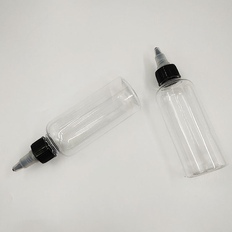 15ml 30ml 50ml 70ml 80ml 100ml مخزن پلاستیکی پیچ بالا برای صفحه برچسب سفارشی