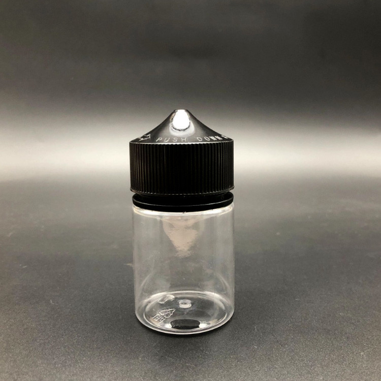 بطری های مایع PET شفاف با ظرفیت 10ml 15ml 30ml 60ml 80ml 100ml