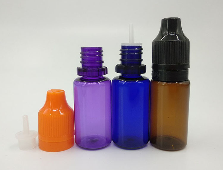 بطری مایع E برای مایع E 10ml 15ml 30ml 60ml 80ml 100ml چاپ سفارشی رنگ
