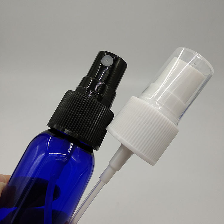 سطحی صاف بطری اسپری پلاستیکی PET ظرفیتی 10ml 15ml 30ml 50ml 60m 70ml 100ml 200ml 500ml دور
