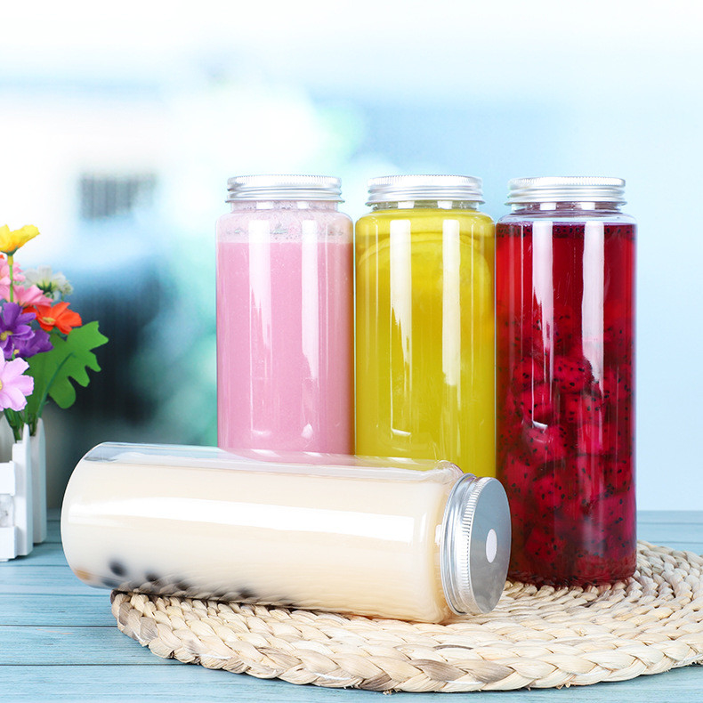قوطی های چای حبابدار مربع گرد با پوشش پیچ دار از مواد پلاستیکی ظرفیت 0.5kg