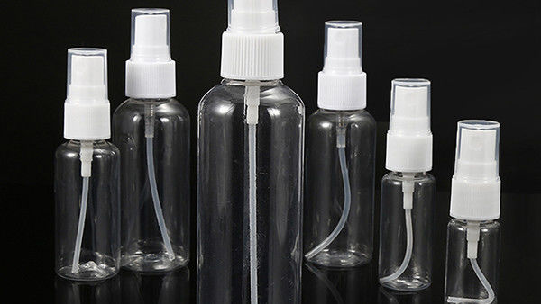 بطری اسپری PET قابل پر کردن مجدد برای روزانه 10ml 15ml 30ml 50ml 60ml 70ml 100ml 200ml 500ml