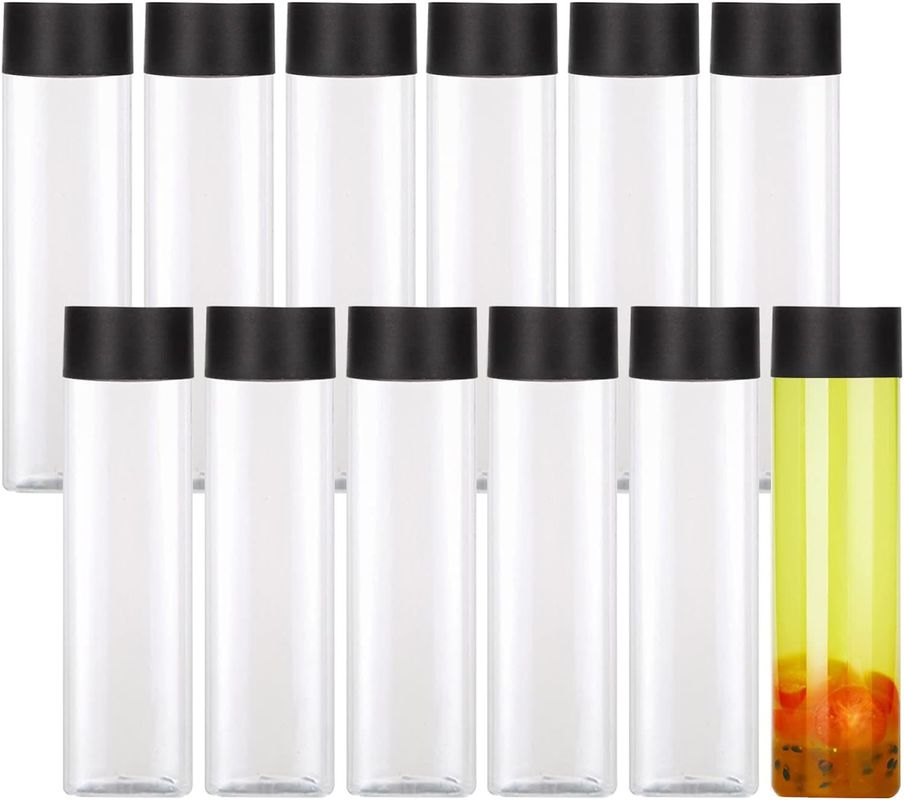 بطری‌های چای شیر با ظرفیت بالا شفاف با درپوش پیچی 120 میلی‌لیتر، 250 میلی‌لیتر، 350 میلی‌لیتر، 500 میلی‌لیتر، 1000 میلی‌لیتر