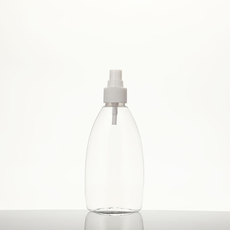Recyclable Clear Plastic PET Bottle Transparent Container Ideal Packaging Choice Cosmetics Industry Sustainable Material