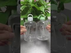 بطری آبمیوه پلاستیکی 500 میلی لیتر با دستگیره آبمیوه شیر چای ظرف های ذخیره سازی نوشیدنی های پلاستیکی قابل پر کردن مجدد