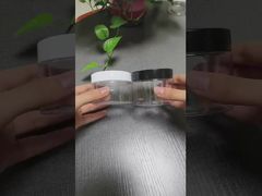 شیشه های کرم آرایشی، بسته بندی کرم مراقبت از پوست، شیشه آرایشی با درب سفید