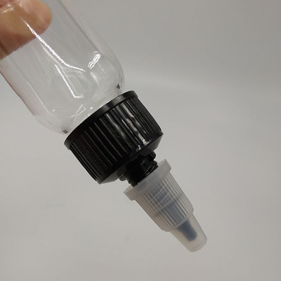 2025 طرح جدید بطری قطره کش پلاستیکی لاغری فشار شفاف فشار بطری PET بطری قطره کش پلاستیکی انبوه