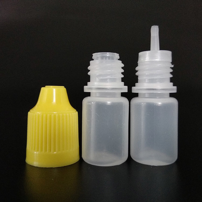 بطری های قطره کش پلاستیکی مایع 10ml 15ml 20ml 30ml 40ml 50ml 60ml 70ml 100ml 120ml ظرفیت با کلاه پیچ